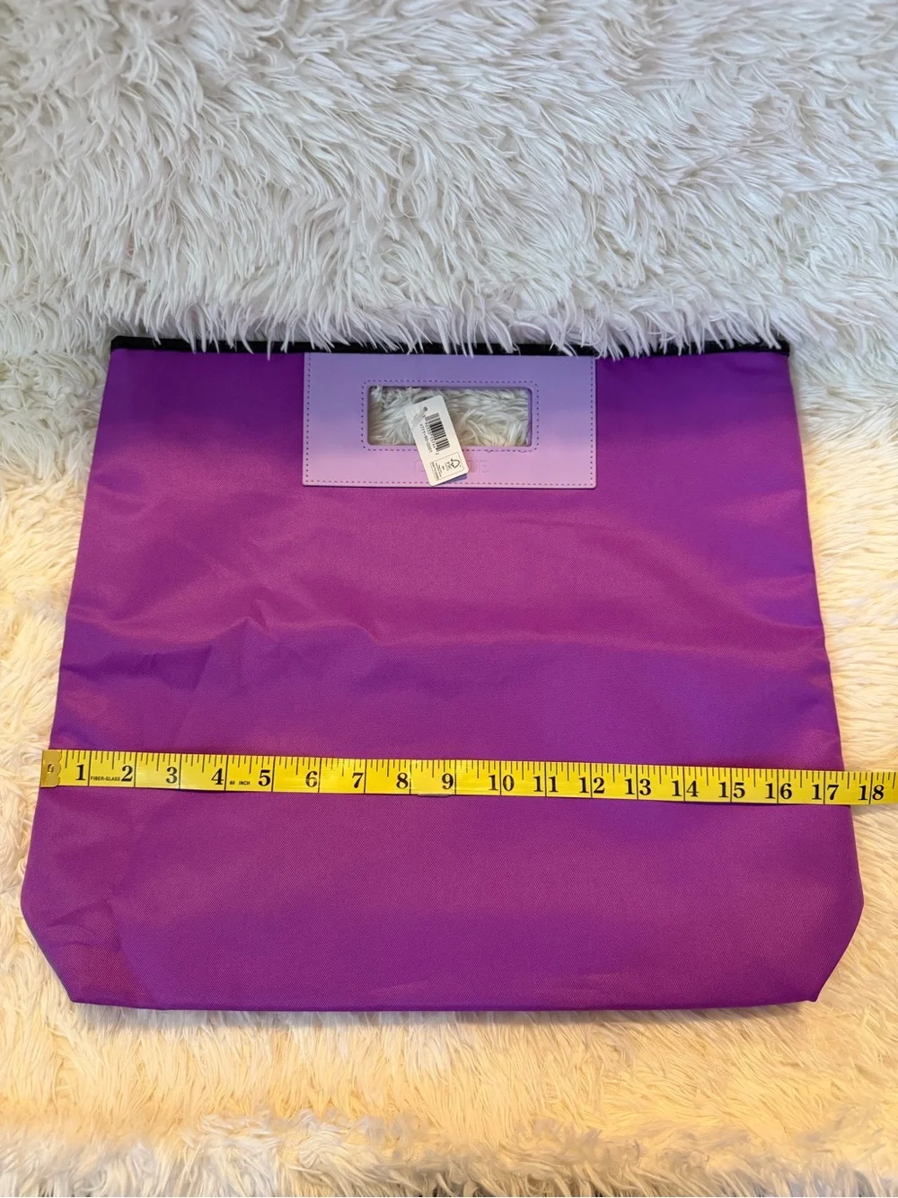 Clinique Two-Tone Purple Tote/Handbag